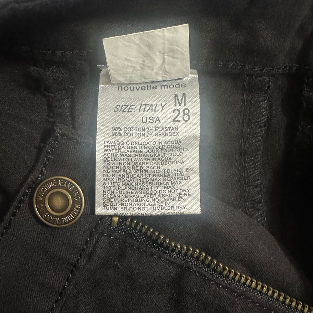 Machine denim shorts - Picture 4 of 4